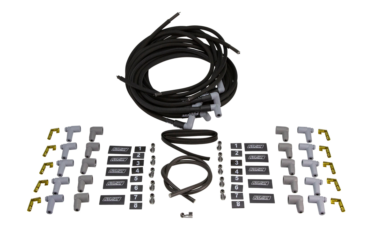 Firewire 8 Cyl Cut-To-Fit Wireset Kit W/ Heat Sleeve