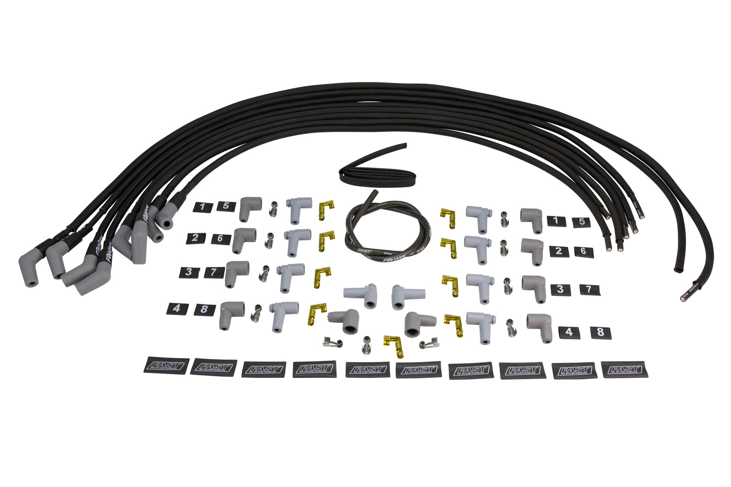 Firewire 8 Cyl Cut-To-Fit Wireset Kit W/ Heat Sleeve
