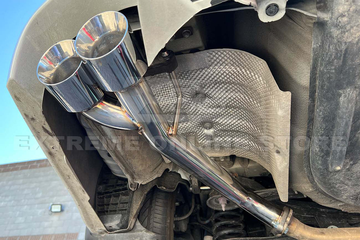 2018-2024 Toyota Camry Muffler Delete Axle Back Quad Tips Exhaust