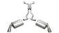 Corsa Performance 10-14 Chevrolet Camaro Coupe SS 6.2L V8 Auto Polished Sport Cat-Back
