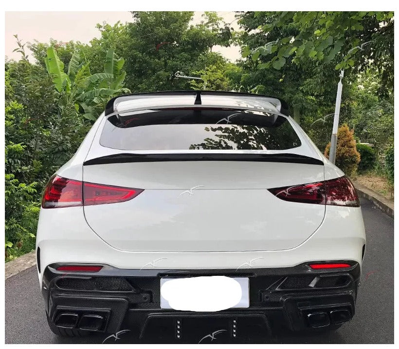 Carbon Fiber Rear Window Roof Spoiler for Mercedes Benz GLE Class Coupe