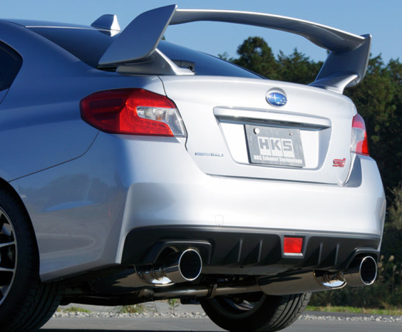 HKS Super Turbo Muffler WRX STI
