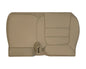 2002-2003 Ford F-150 Lariat SuperCrew Replacement Genuine Leather Seat Cover: Medium Parchment Tan