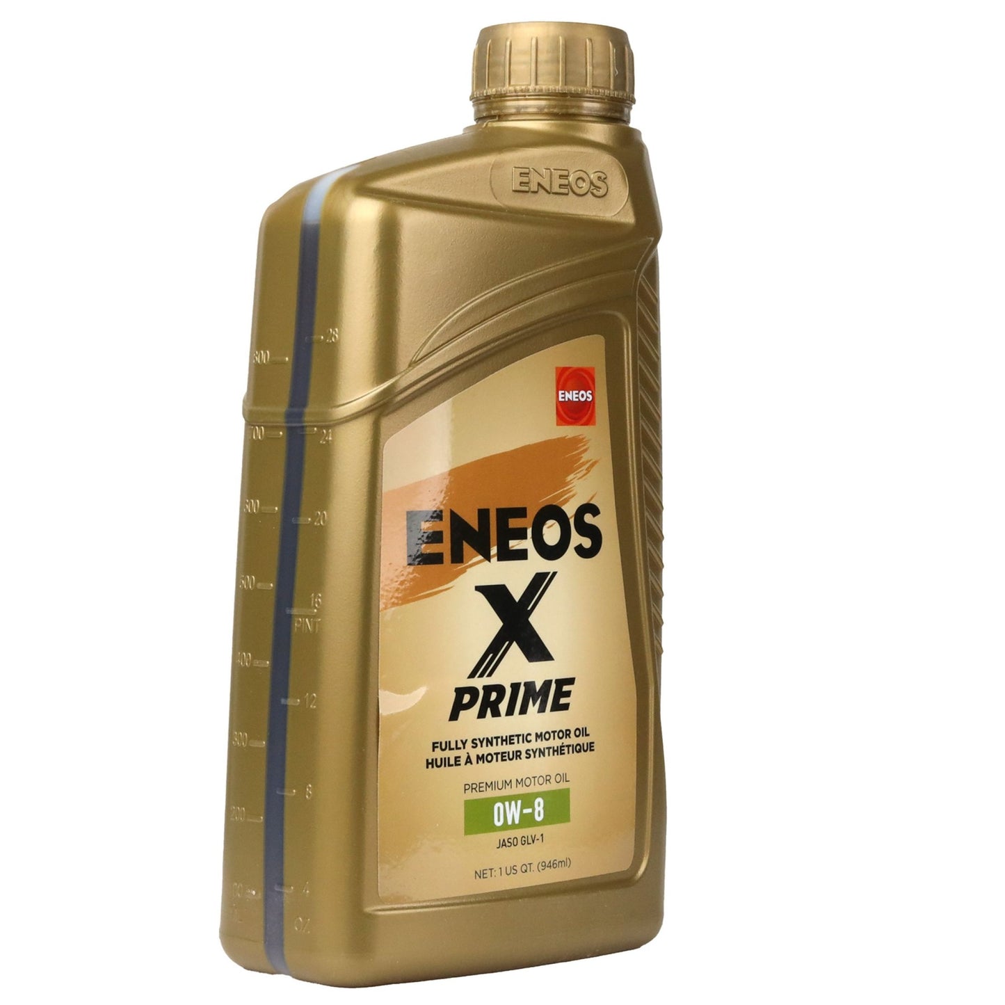 ENEOS FULL SNYTH MOTOROIL 0W-8 12x1qt Case