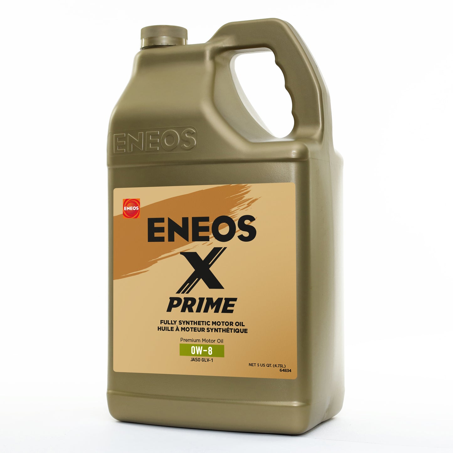 ENEOS FULL SNYTH MOTOROIL 0W-8 5qt Bottle
