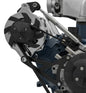 Small Block Ford Alternator Bracket Deluxe - Black