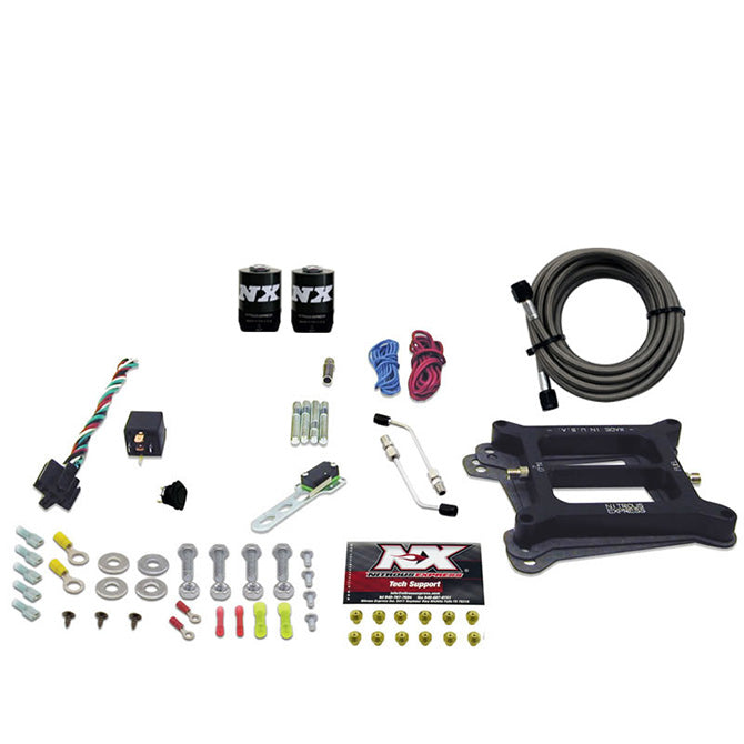 Nitrous Express - 4150 4-BBL/GASOLINE (50-100-150-200-250-300HP) LESS BOTTLE - 30040-00