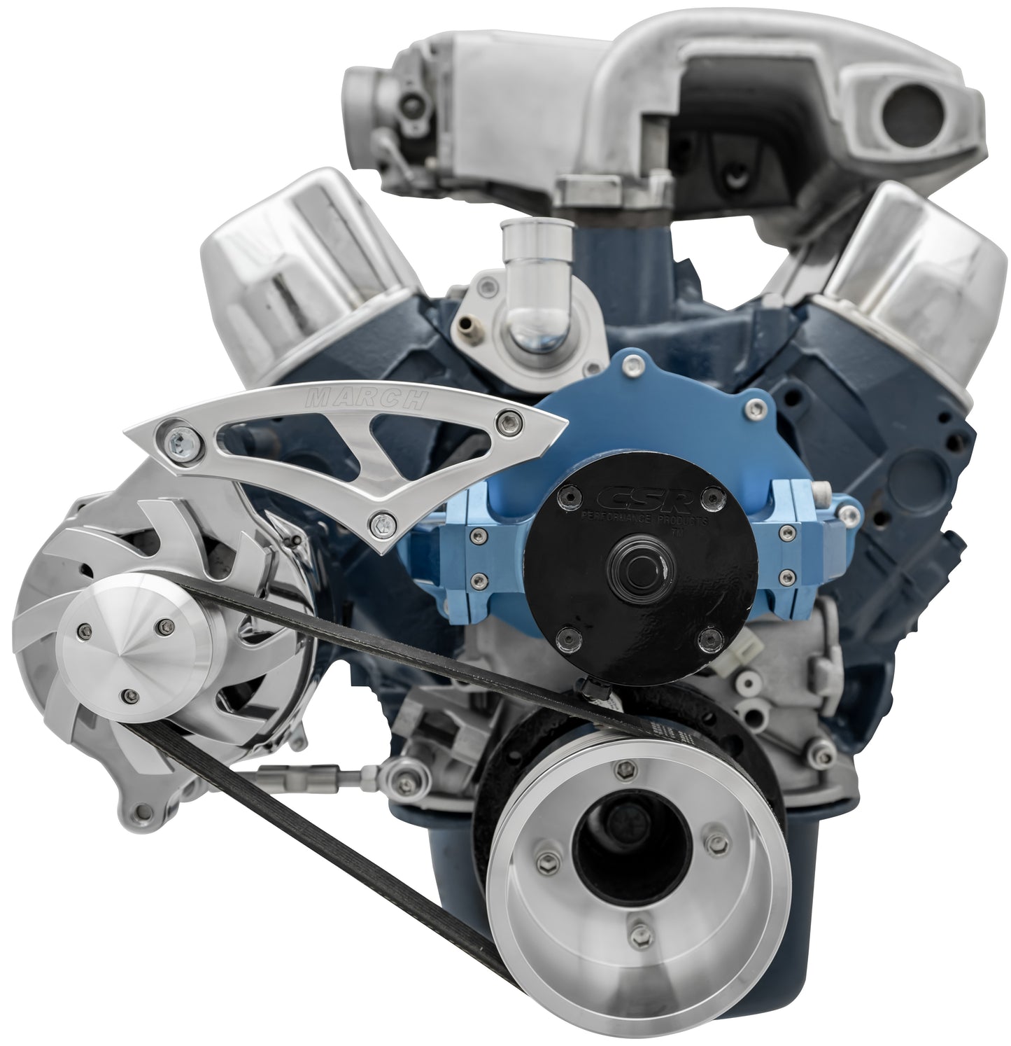 Small Block Ford Serpentine Conversion Ultra - 302 - EWP - ALT Only