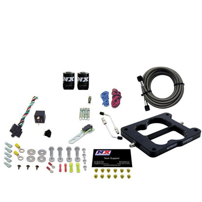 Nitrous Express - Q-JET/HOLLEY SPREAD BORE (50-100-150-200-250-300HP) LESS BOTTLE - 30080-00