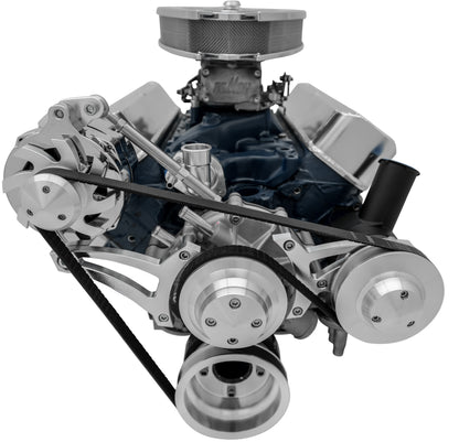 Small Block Ford Serpentine Conversion Ultra - 351W - PS-Mustang
