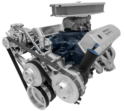 Small Block Ford Serpentine Conversion Ultra - Mid-Mount - 302 - PS-Mustang