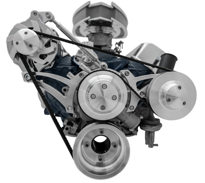Small Block Ford Serpentine Conversion Ultra - 351W - PS-Mustang