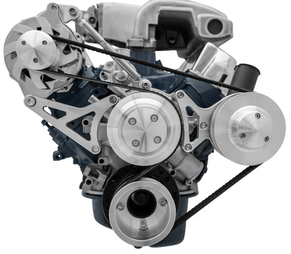 Small Block Ford Serpentine Conversion Deluxe - 302 - PS