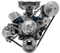 Small Block Ford Serpentine Conversion Ultra - 351W - Late - 4 Bolt - AC & ALT