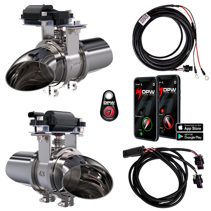 For Dual 2.5 In. Exhaust W/APP - 30205