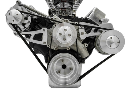 Big Block Ford Serpentine Conversion Ultra - PS - Saginaw-Key