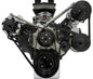 Big Block Ford Serpentine Conversion Ultra - AC & PS - 508 - Saginaw-Key - Black