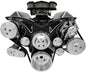 Big Block Ford All Inclusive Style Track Serpentine System (AC/PS/ALT)