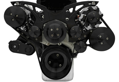 Big Block Ford All Inclusive Black Style Track Serpentine System (AC/PS/ALT)