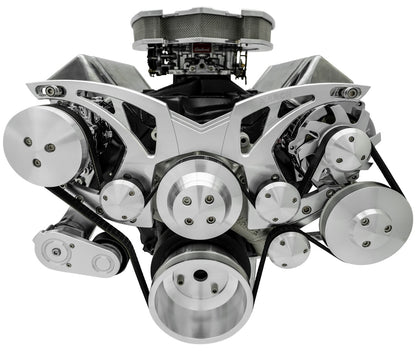 Big Block Ford All Inclusive Style Track Serpentine System (AC/PS/ALT)