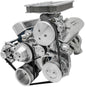 Small Block Ford Serpentine Conversion; 302; Late; 4 Bolt; AC & PS; PS-Saginaw