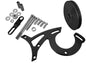 Small Block Ford Steering Bracket And Pulley 351W Late Ford Corporate - Black