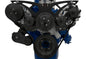 Ford 351 Cleveland Serpentine System - AC & ALT - Black