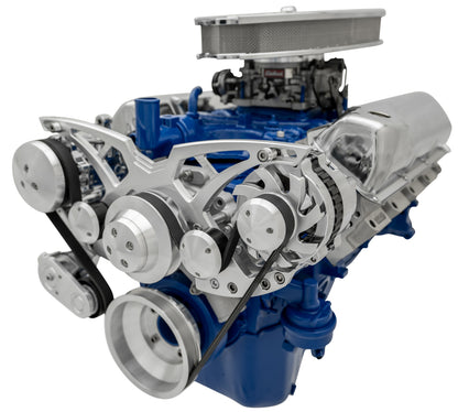 Ford 351 Cleveland Serpentine System - AC & ALT