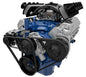 Ford 351 Cleveland Serpentine Conversion - PS-Saginaw - Black