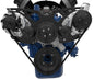 Ford 351 Cleveland Serpentine System - PS & ALT - Billet Accessories - Black