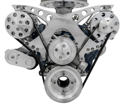 Small Block Ford Revolver Serpentine System - AC & ALT