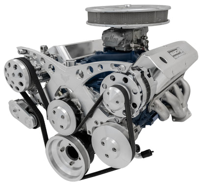 Small Block Ford Revolver Serpentine System - AC & PS