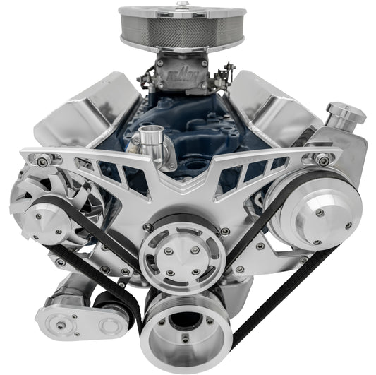 Small Block Ford Pro-Track Serpentine System - PS & ALT