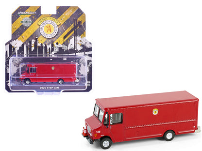 2020 Step Van with Traffic Cone Mounts "Village of Arlington Heights Public Works" Red "Hobby Exclusive" Series 1/64 Diecast Model Car by Greenlight  free shipping USA