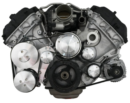 Ford Coyote Serpentine System - 4 Bolt - AC & PS