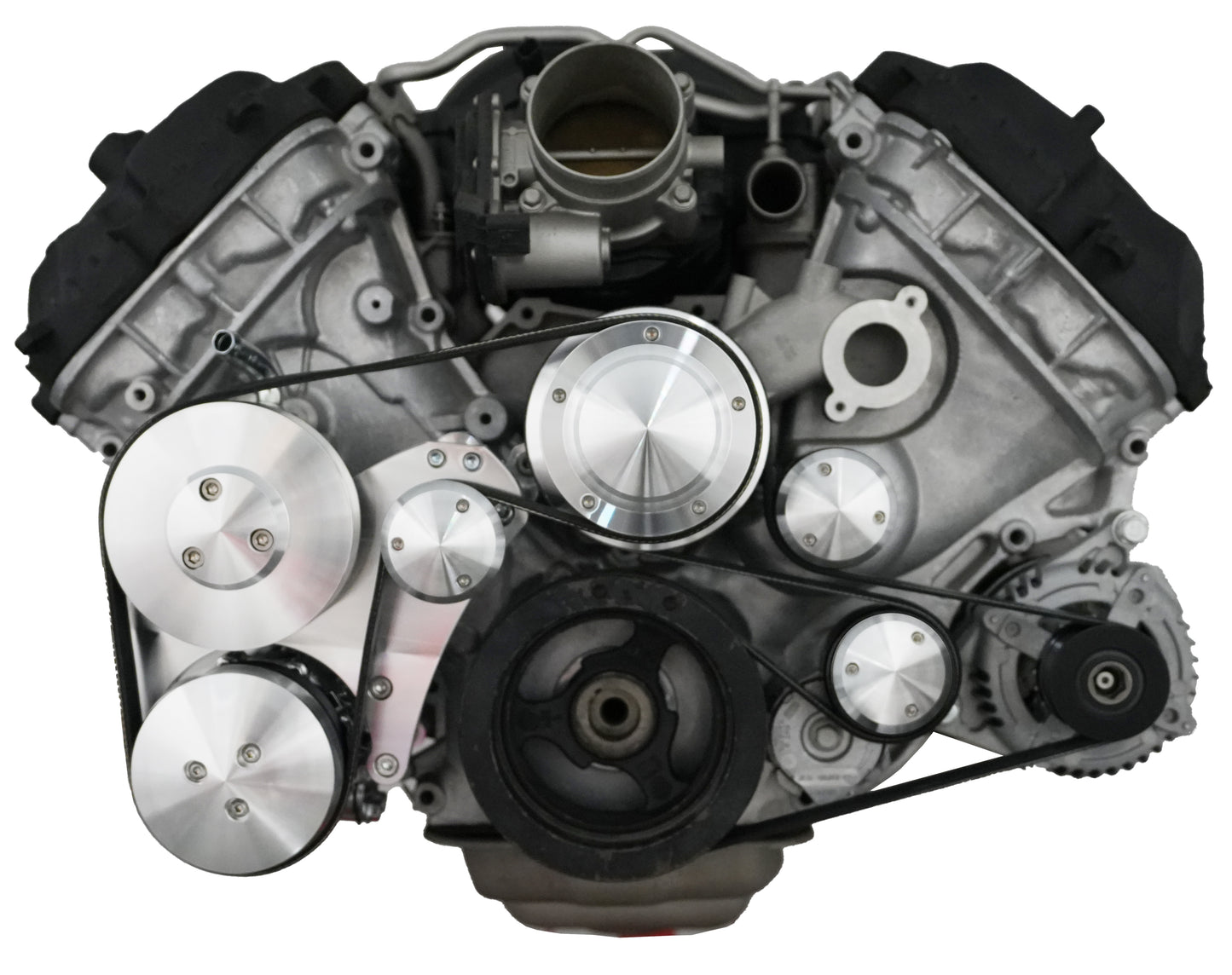 Ford Coyote Serpentine System - 3 Bolt - AC & PS