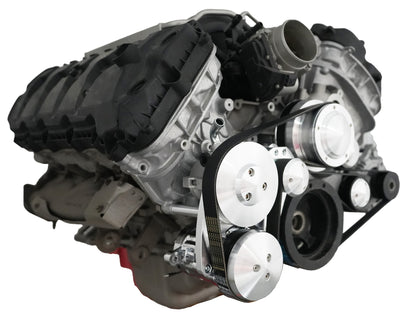 Ford Coyote Serpentine System - 3 Bolt - AC & PS