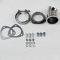 Granatelli 3.0 In. (76mm) Turn Down With V Band And Gaskets