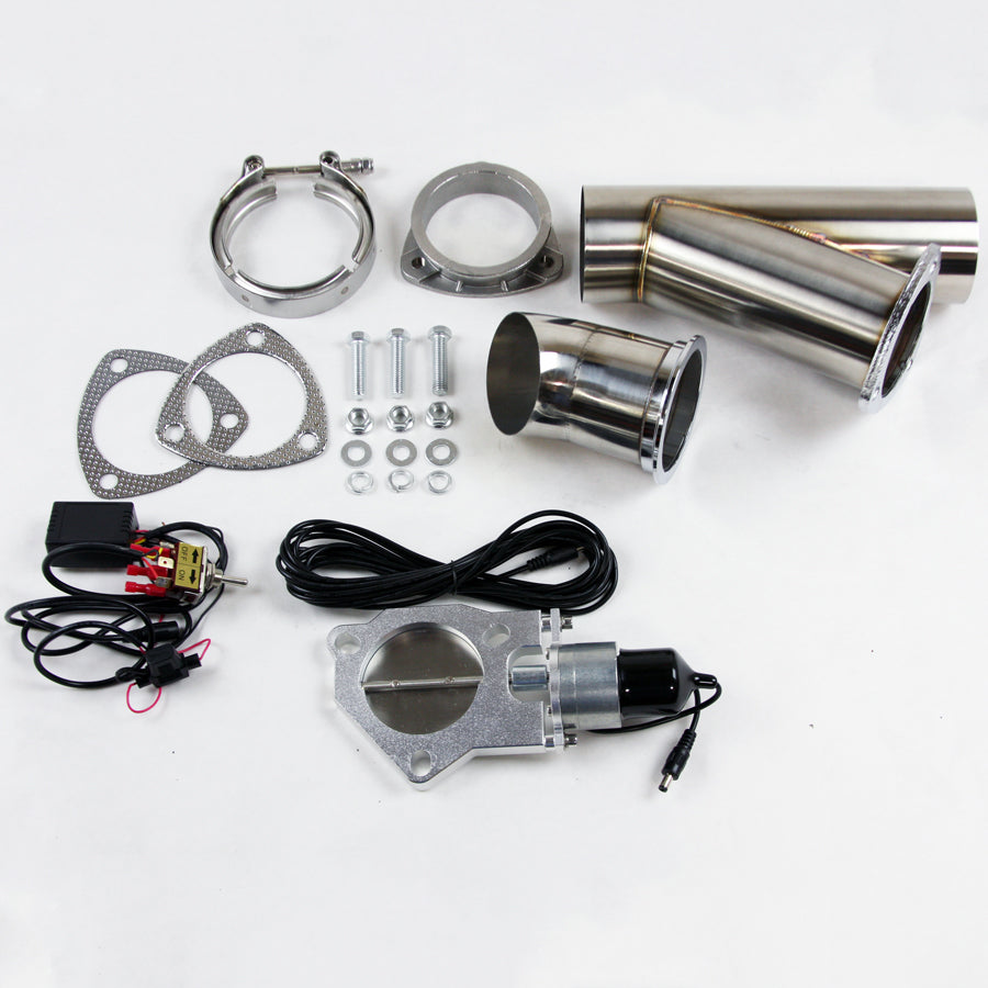 Granatelli Electronic Exhaust Cutout Systems - Stainless Steel - Weld In