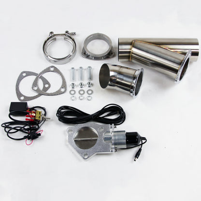 Granatelli Electronic Exhaust Cutout Systems - Stainless Steel - Weld In