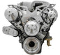 Small Block Ford Style Track Serpentine System - 5.0L - AC & ALT