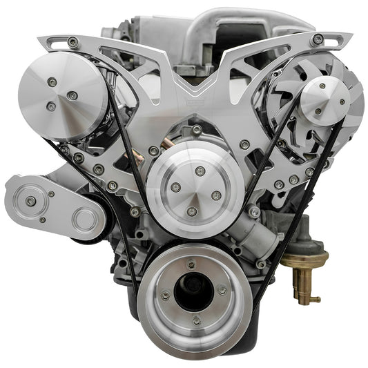 Small Block Ford 5.0L Serpentine System - AC & PS