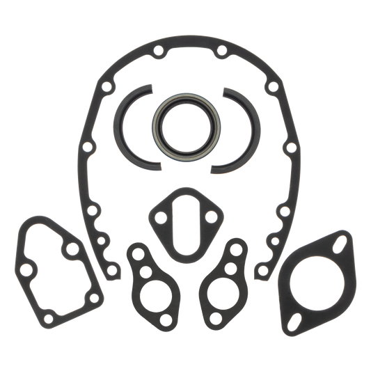 SBBK CHEV SB V8 262-400 1958-85 2PC SRMS (Engine Short Block Base Kit)