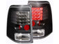 Anzo 2002-2005 Ford Explorer LED Tail lights Black