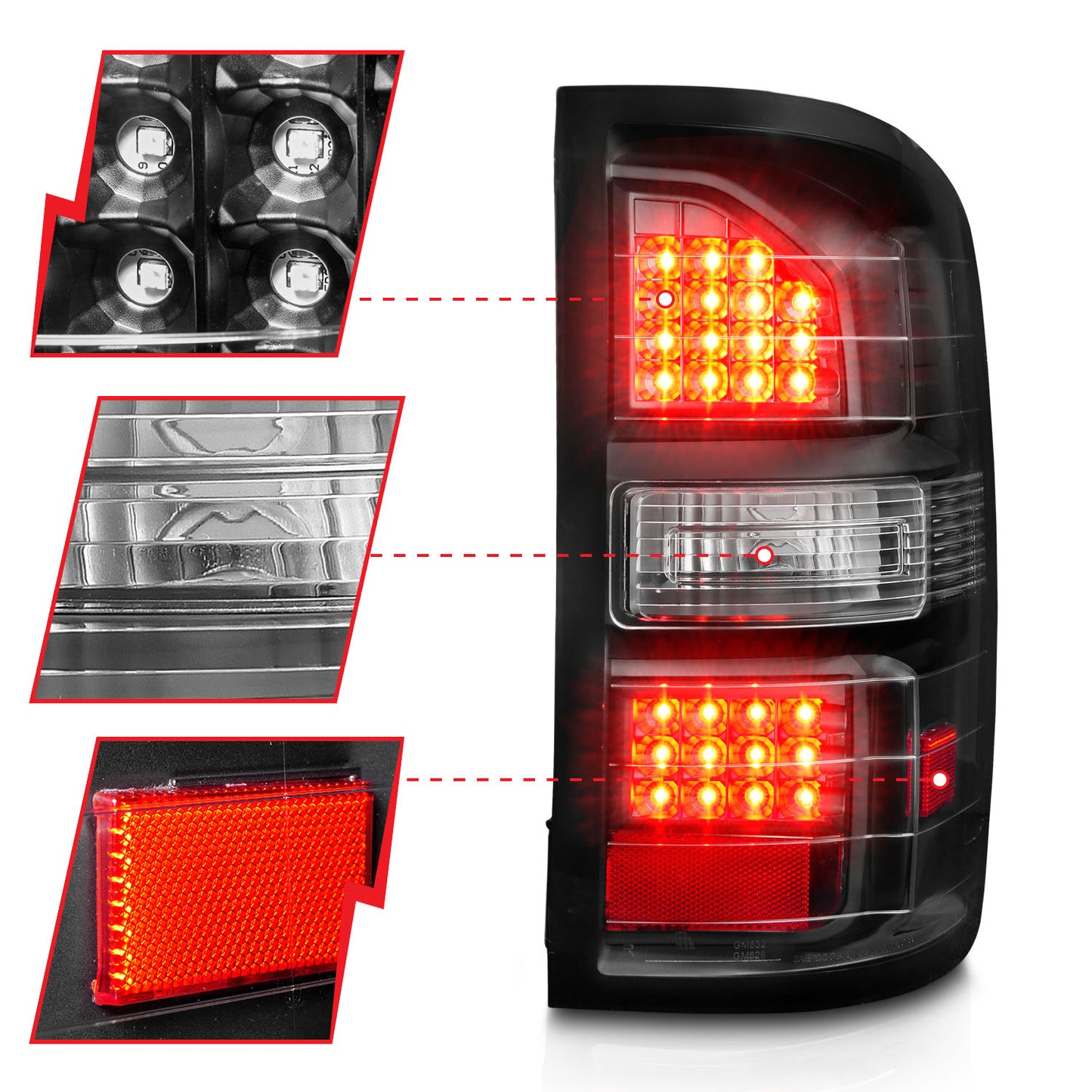 ANZO USA - Tail Light Assembly - 311397