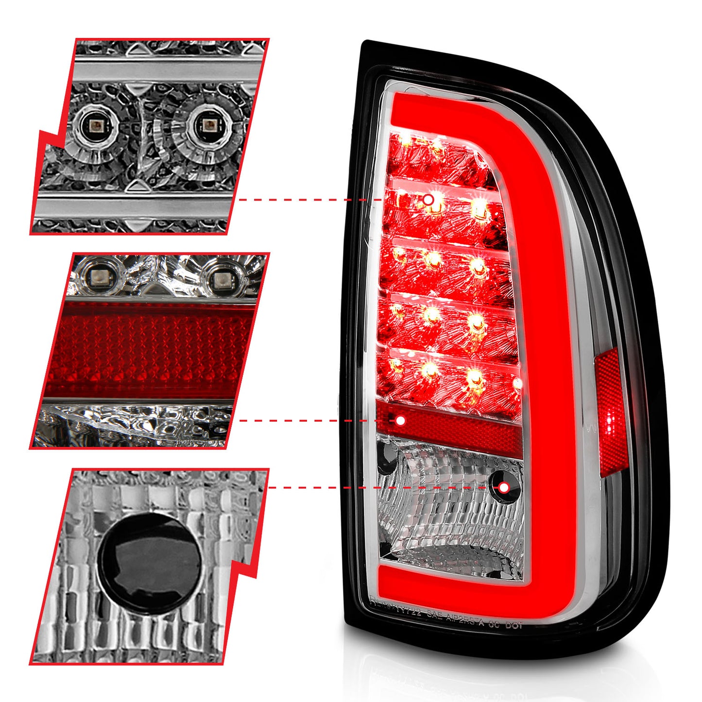 ANZO USA - Tail Light Assembly - 311413