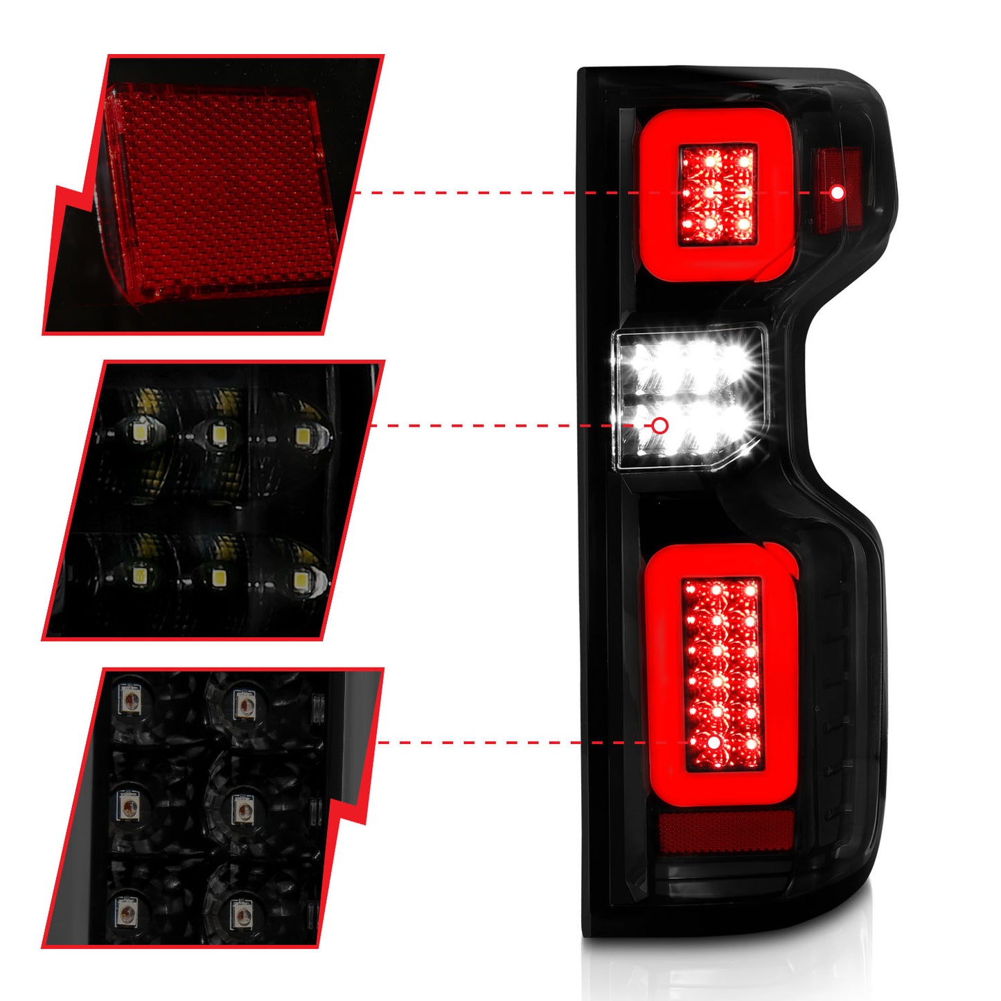 ANZO USA - Tail Light Assembly - 311415