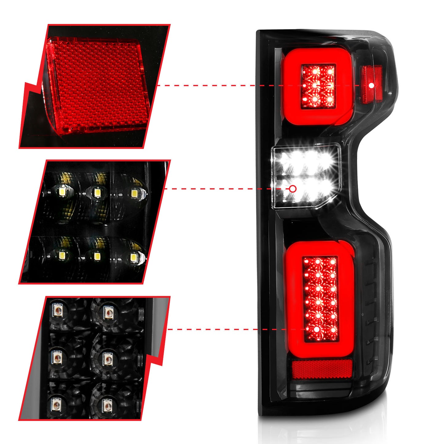 ANZO USA - Tail Light Assembly - 311417