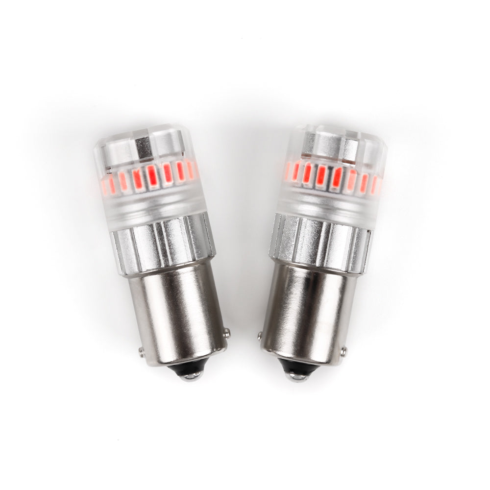 Tiny Monster 3116R Eco Series 1156 LED Bulbs Red (2 EA)