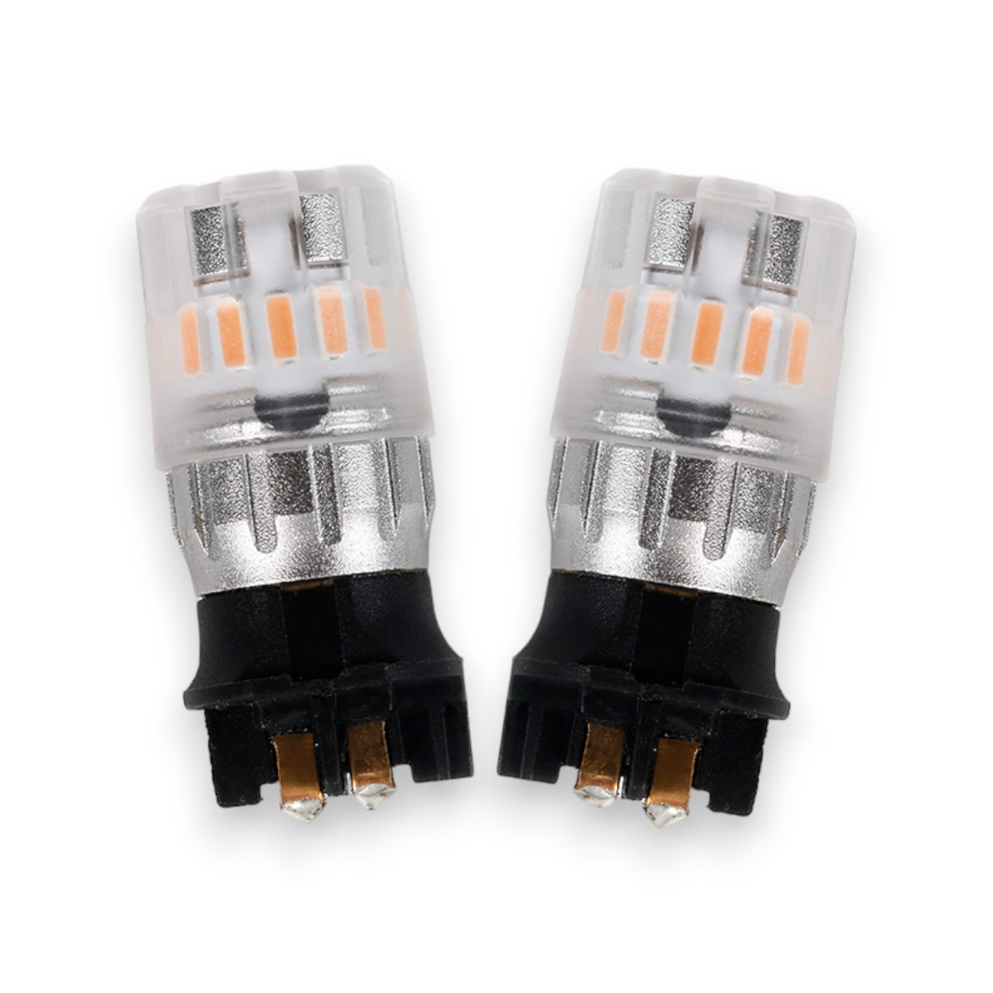 Tiny Monster 3124A Eco Series PWY24W LED Light Bulbs Amber (2 EA)